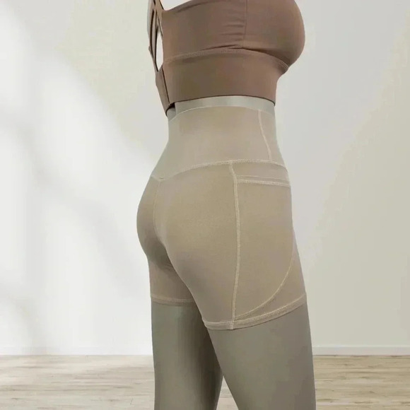 Pedigree eMPWR Women High-Waist Workout Shorts | Dual Pockets | No Front Seam - Picture 4 of 6